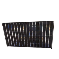 Panneau solaire N-type HPBC BIPV à double vitrage, transmittance personnalisée, sans cadre, demi-cellule, verre PV pour véranda et mur rideau