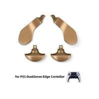 4 in 1 Metal Replacement Button Paddles For PS5 Edges Controller Thumb sticks Mod Swap Joystick Adjustment Tool