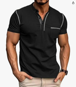 2025 Summer New Men's Short Sleeved T-<b>shirt</b> Quick Drying Casual Custom <b>Polo</b> <b>Shirts</b> For Uniform - Product Image 3