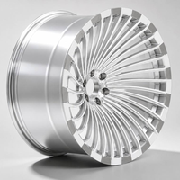 Rines de Aleación Forjada de 18, 19, 20 y 21 Pulgadas, 5x112, 5x120, 5x130, Color Plata, para Porsche Cayenne, Panamera, BMW, Mercedes Benz, Audi, Sedán y SUV