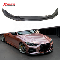 Alerón Delantero de Fibra de Carbono XTREME, Kit de Carrocería, Alerón Inferior para BMW Serie 4 G22 G23 420i 430i 440i 2021-2025