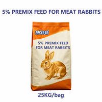Prémélange à 5 % pour lapins de chair - Formule nutritionnelle complète avec vitamines et minéraux essentiels, service OEM professionnel