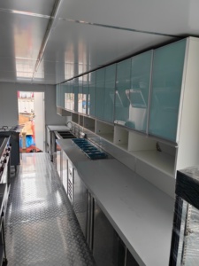 <span class=keywords><strong>ONLYWE</strong></span> Remorque de restauration mobile multifonctionnelle personnalisée avec friteuse, pour pizza, restauration rapide, camion de restauration rapide, chariot de crème glacée, à vendre - Product Image 5