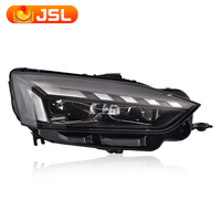 Phares avant à LED pour Audi A5 (2017-2021) avec lentille de projecteur, style RS5, feux de jour (DRL) avant pour A5 B9, accessoires de personnalisation automobile
