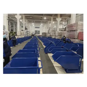 헤비 듀티 스킵 빈 전문 제조 내구성 자체 덤핑 호퍼