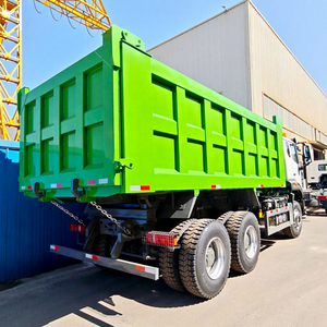 左舵驾驶全新二手371hp 400hp柴油10轮采矿砂翻斗卡车6*4中国重汽豪沃NX自卸车待售 - Product Image 1