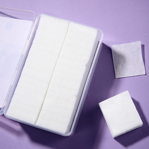 LMLTOP, venta al por mayor, 1000 Uds., almohadillas desechables de algodón no tejido para desmaquillador de uñas faciales, almohadilla cosmética fina para Spa - Product Image 4