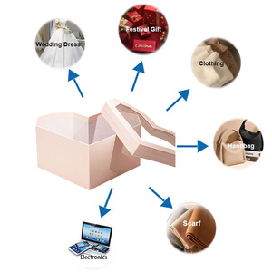 Groothandel op maat gemaakte donkergrijze stevige geschenkdoos met roségouden hoeken, premium lederen textuur, reliëf, magnetische sluiting, luxe uitvoering - Product Image 3