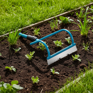 Gardena Combisystem Hachette à manche télescopique 16 cm, lame en acier inoxydable, manche en acier, outil de jardin bleu - Product Image 2