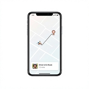 Aplicación de entrega de comida rápida con seguimiento en tiempo real y pagos en línea para MAC - Product Image 1