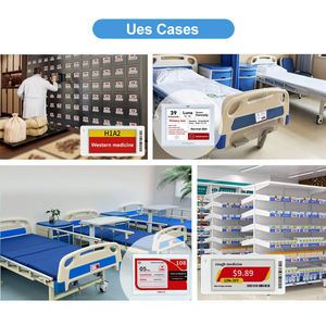 Tela E Ink de 1.54 1681 Pequeno Tamanho com Conexão Wi-Fi Sistema Inteligente de Etiquetas Eletrônicas para Soluções de Saúde Digital em Hospitais - Product Image 5