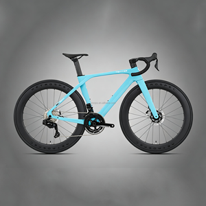 <span class=keywords><strong>Bicicleta</strong></span> de <span class=keywords><strong>Carretera</strong></span> de Fibra de Carbono 700C, <span class=keywords><strong>Bicicleta</strong></span> de Carreras de 24 Velocidades, Freno de Disco Hidráulico, Manillar de Carbono, <span class=keywords><strong>Cuadro</strong></span> Aerodinámico Ligero - Product Image 3