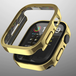 Funda protectora impermeable de pantalla completa de galvanoplastia de PC de lujo para <span class=keywords><strong>Apple</strong></span> <span class=keywords><strong>Watch</strong></span> Series 10 9 8 <span class=keywords><strong>7</strong></span> 6 46MM 42MM 49MM <span class=keywords><strong>45MM</strong></span> - Product Image 2