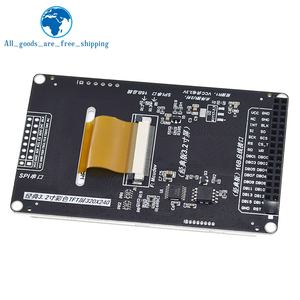 TZT TFT LCD da 3.2 pollici con touch screen a resistenza ILI9341 per scheda di sviluppo muslimah nera - Product Image 6