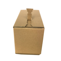 Cajas de Envío Corrugadas con Logotipo Personalizado, Cierre Autoadhesivo, Recicladas, con Relieve, para Cuidado de la Piel, Cosméticos y Pelucas, con Laminado Mate