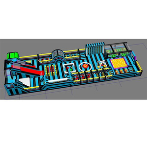 Parque Temático Inflable <span class=keywords><strong>Gigante</strong></span> JOYFUL FUN, Parque Infantil Inflable, Parque Inflable - Product Image 3