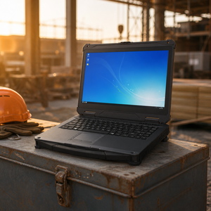 Heavy Duty 14 Inch Fully Rugged Laptop Phytium 8-Core 2.3GHz High Performance Industrial Notebook IP65 for Outdoor Field Work - Product Image 5