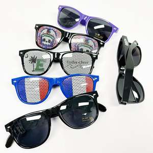 2023 lunettes de soleil ensemble <span class=keywords><strong>pas</strong></span> <span class=keywords><strong>cher</strong></span> personnalisé cyclisme lunettes de soleil en plein air Logo personnalisé lunettes de soleil avec sténopé autocollant sténopé lunettes - Product Image 2