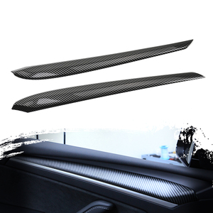 2 uds., accesorios para coche, cubierta decorativa de puerta lateral Interior para Modelo 3/Y, protección de alféizares de manija de puerta de coche - Product Image 1