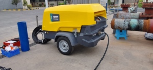 <span class=keywords><strong>Compresseur</strong></span> d'<span class=keywords><strong>air</strong></span> industriel mobile et portable à vis diesel Atlas Copco XAS88 XAS98 pour la construction - Product Image 2