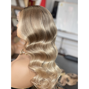 SHY Luxury European Virgin Honey <b>Brown</b> Long Full Lace Wigs Transparent for Lace Glueless Single Knot Baby Hair - Product Image 6