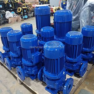 Bomba centrífuga de una etapa Isw de alta presión para extinción de incendios, bomba de tubería de acero inoxidable anticorrosión, bomba de agua fría/caliente - Product Image 5