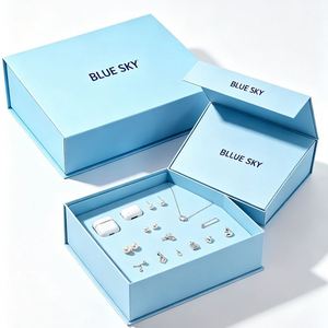FX High-End Custom Logo <b>Magnetic</b> Closure <b>Gift</b> <b>Box</b> Gold Foil Rigid Folding <b>Box</b> for Jewelry Luxury <b>Gift</b> Packaging - Product Image 3