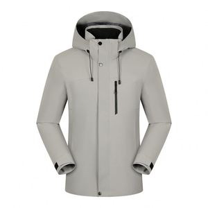 Promotional 3 in 1 Down Lining <b>Jackets</b> With Custom Logo Detachable Hood for Employees Team Building Sport Events - Product Image 2