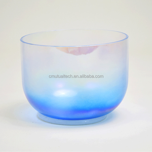 Concepteur de bol chantant en cristal de quartz clair personnalisé belle couleur thérapie <span class=keywords><strong>quantique</strong></span> à la lumière cosmique guérison sonore améliorée - Product Image 2