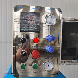 Machine de soudage sans couture de fenêtre Upvc Machine de soudage sans couture à tête unique de profil de <span class=keywords><strong>PVC</strong></span> de couleur avec fonction de <span class=keywords><strong>nettoyage</strong></span> d'angle - Product Image 2