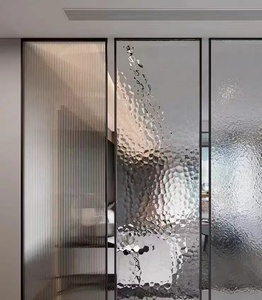 Hiện đại tối giản tùy chỉnh nước gợn sóng nghệ thuật dập nổi kính cường lực cho lối vào hội trường phòng tắm và phân vùng phòng khách - Product Image 3