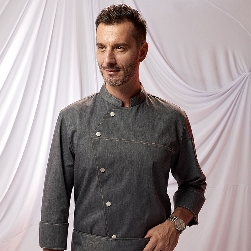 เสื้อแขนยาวสีเทา