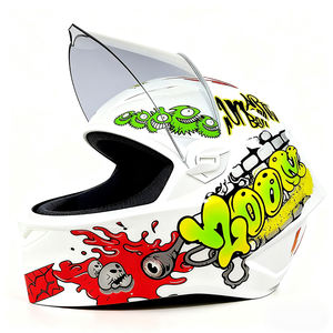 <span class=keywords><strong>Casque</strong></span> de moto VIRTUE, nouveau modèle blanc, mini, mignon, <span class=keywords><strong>pour</strong></span> animaux de compagnie, visage complet, ABS, avec doublure en mousse - <span class=keywords><strong>pour</strong></span> chats, chiens et petits animaux, design sûr et adorable - Product Image 3