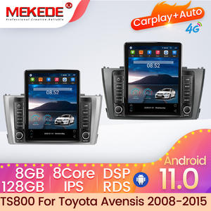 MEKEDE Android 11 estilo Tesla para <span class=keywords><strong>Toyota</strong></span> <span class=keywords><strong>Avensis</strong></span> 2008-2015 9 pulgadas Radio de coche 4G <span class=keywords><strong>Multimedia</strong></span> estéreo navegación GPS WIFI reproductor de coche - Product Image 2