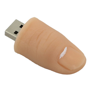 Divertente <span class=keywords><strong>chiavetta</strong></span> <span class=keywords><strong>USB</strong></span> a forma di dito da cartone animato 4GB 8GB 16GB - Product Image 4