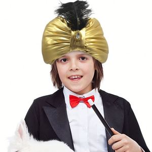 Sombrero Étnico con Plumas de Colores Brillantes, Estilo Indio, Árabe, Europeo, Americano, Divertido para Navidad, Actuaciones y Decoración - Product Image 3