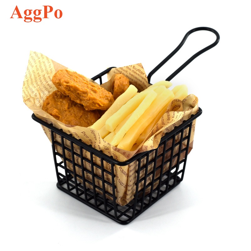 Кухонная корзина для жарки картофеля фри, курицы, корзина для фруктов для ресторана, корзина для закусок в гостиную, Настольная корзина для хлеба