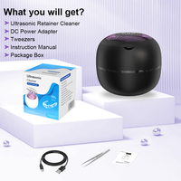 Nettoyeur à ultrasons 45 kHz pour appareils dentaires 200 ml – Nettoyant pour aligneurs, protège-dents de nuit, protège-dents et bijoux