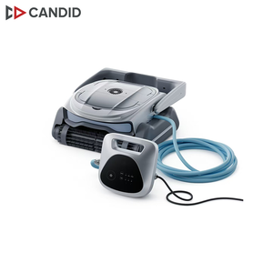 Robot nettoyeur domestique à double <span class=keywords><strong>filtre</strong></span> pour <span class=keywords><strong>piscine</strong></span> avec une surface de <span class=keywords><strong>nettoyage</strong></span> maximale de 80 m² - Product Image 3