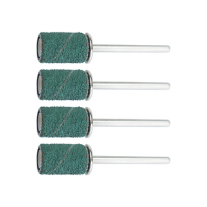 Một-sử dụng-Chỉ chà nhám bit giấy 100pcs * 1 túi chuyên nghiệp thô, trung bình và tốt grits Nail Remover cát Vòng - Product Image 4