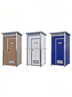 Toilettes portables modernes en acier préfabriquées pliables |   Toilettes mobiles de qualité industrielle pour hôpital, école, atelier