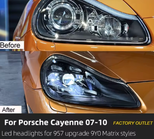 Phare avant AURON à LED CSP Quad-Beam 12V 6000K 36W 6000 Lumens Neuf pour Cayenne 2007-2010 957 Rétrofit - Product Image 2