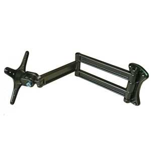 ขายึดติดผนังสำหรับจอ LCD และทีวีแบบพับได้ ขนาด 10-27 นิ้ว ปรับหมุนได้ ยืดหดได้ ติดตั้งง่ายด้วยกาวในตัว ทนทาน กันน้ำ ผลิตจากอลูมิเนียมอัลลอย - Product Image 4