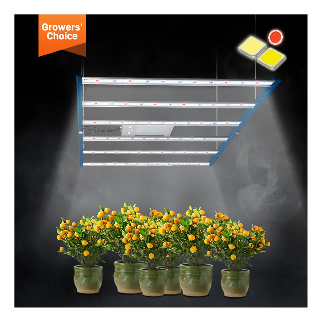 Ip65 Rating Certified Full Spectrum Led Plant Indoor Lights Purple Top Dlc Etl System Grow Light Manufacturer