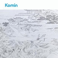 Revêtement en mousse EVA à motifs gravés au laser Komin pour les bateaux de loisirs nautiques