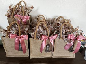 <strong>Wholesale</strong> Cheap 40*35*15CM Natural Linen <strong>Jute</strong> <strong>Tote</strong> Shopping <strong>Bag</strong> with Custom Design and Rope Handle for Gifts - Product Image 6