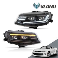 Ensemble de phares LED Vland Factory pour Chevrolet Camaro 2016-2018 LT SS RS ZL1 LS Dynamic Streamer