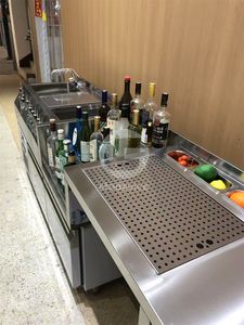 Station de bar en acier inoxydable pour cocktails - Product Image 4