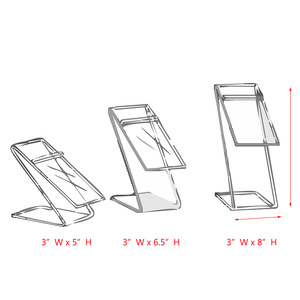 Kệ trưng bày giày acrylic màu đen và đứng sản phẩm cao cấp - Product Image 5