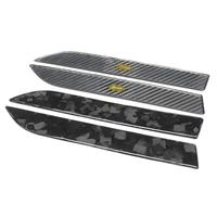 Vantwo – Cache-poignée de porte extérieur en fibre de carbone préimprégnée (sèche) brillant/mat, garniture de protection extérieure pour Tesla Model X 2016 et versions ultérieures